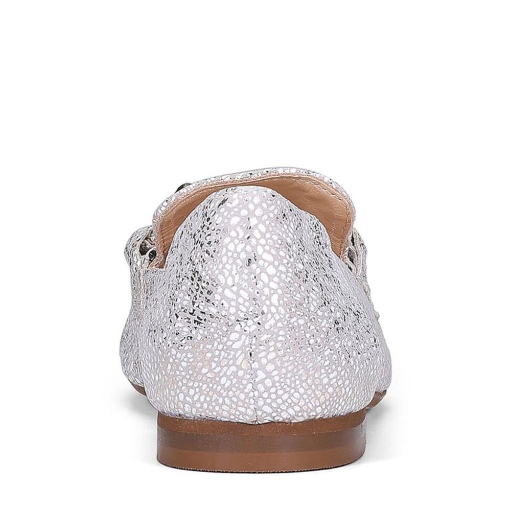 DONALD PLINER Womens Beige Pebbled Balton Slip On Leather Loafers Shoes 5.5 - Picture 2 of 4